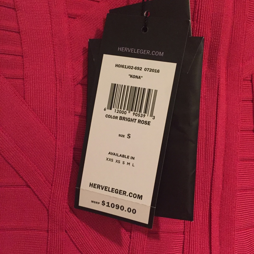 SOLD Herve Leger Kona Dress - Picture 5 of 6
